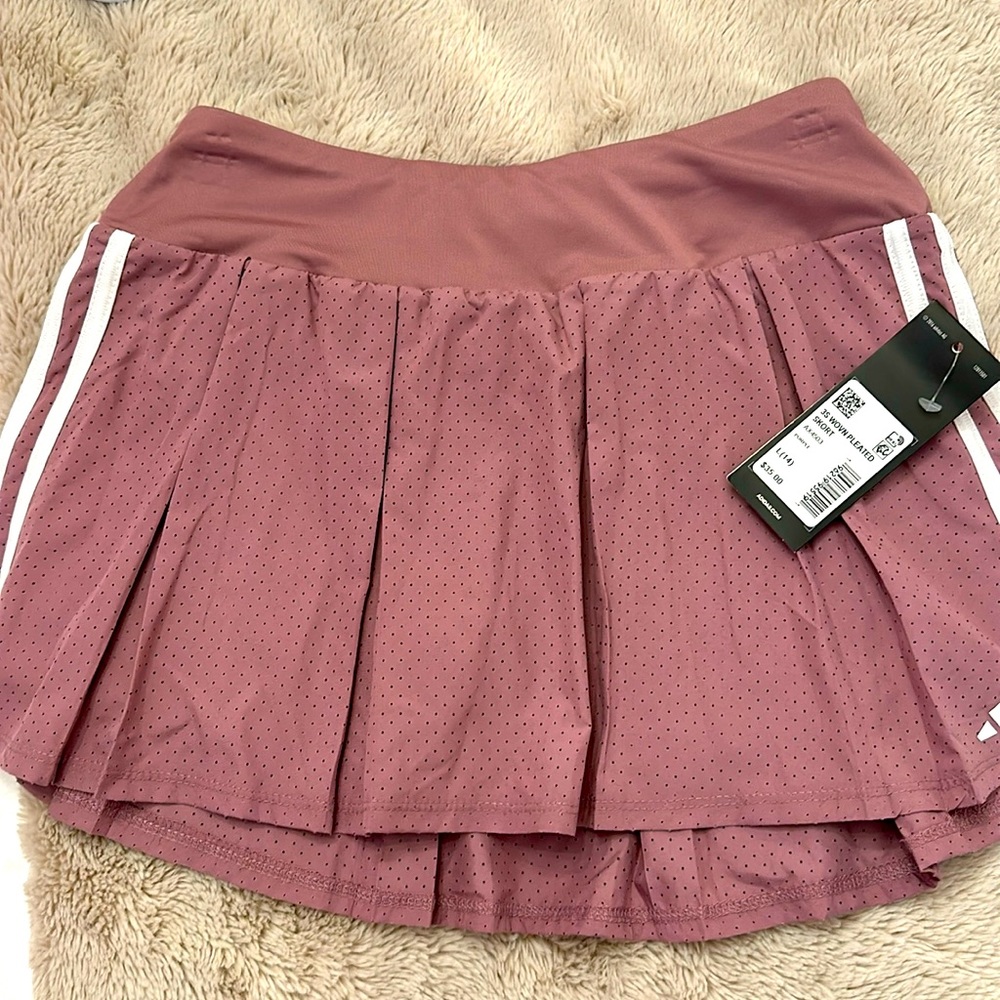 Girls 14 adidas skort NWT
